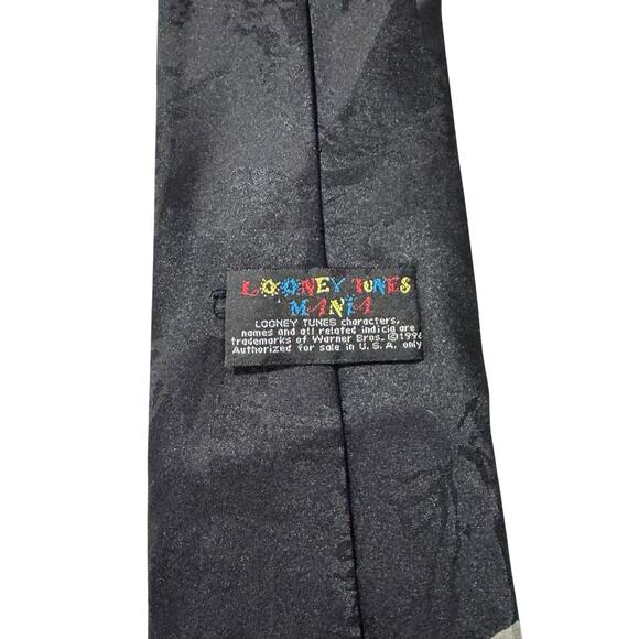 Looney Tunes Mania Taz Tasmanian Devil Hat Trenchcoat Vintage Necktie - Picture 4 of 8